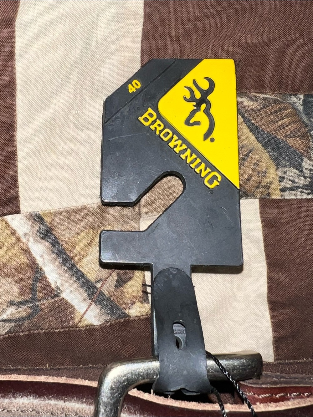 Browning belt color brown size 40